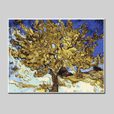 Paint by Number Abstract Tree